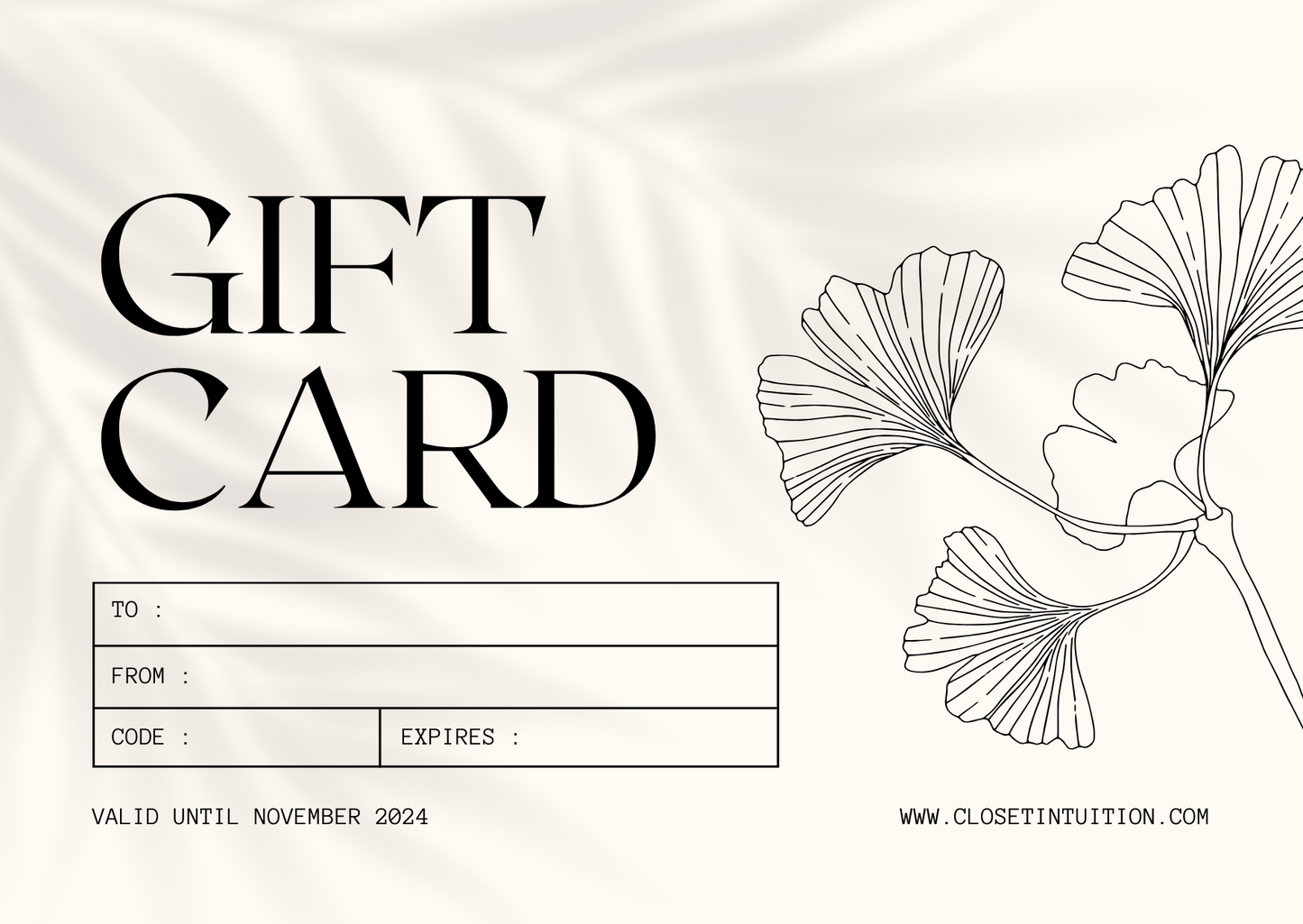 Gift Cards