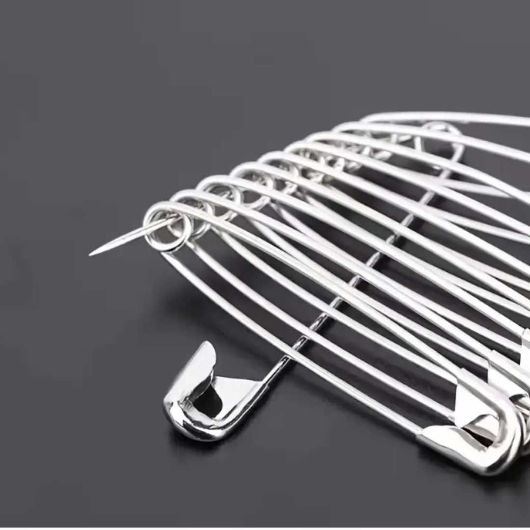 Safety Pins ($3 for 20pcs)