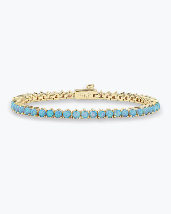 Not Your Basic Blue Opal Bracelet