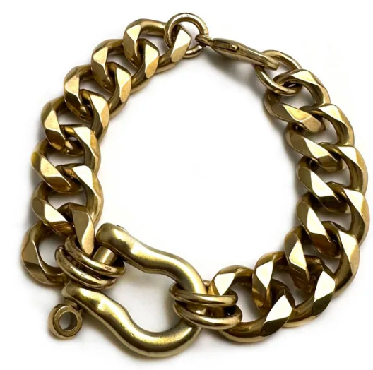 CHAIN: CLASSIC SHACKLE BRACELET