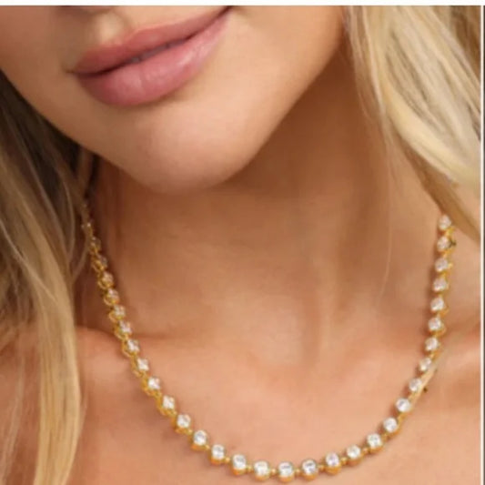 Mama Baroness Tennis Necklace